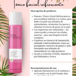 Tónico facial refrescante
