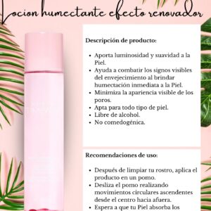 Locion humectante efecto renovador