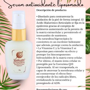 Serum antioxidante liposomado