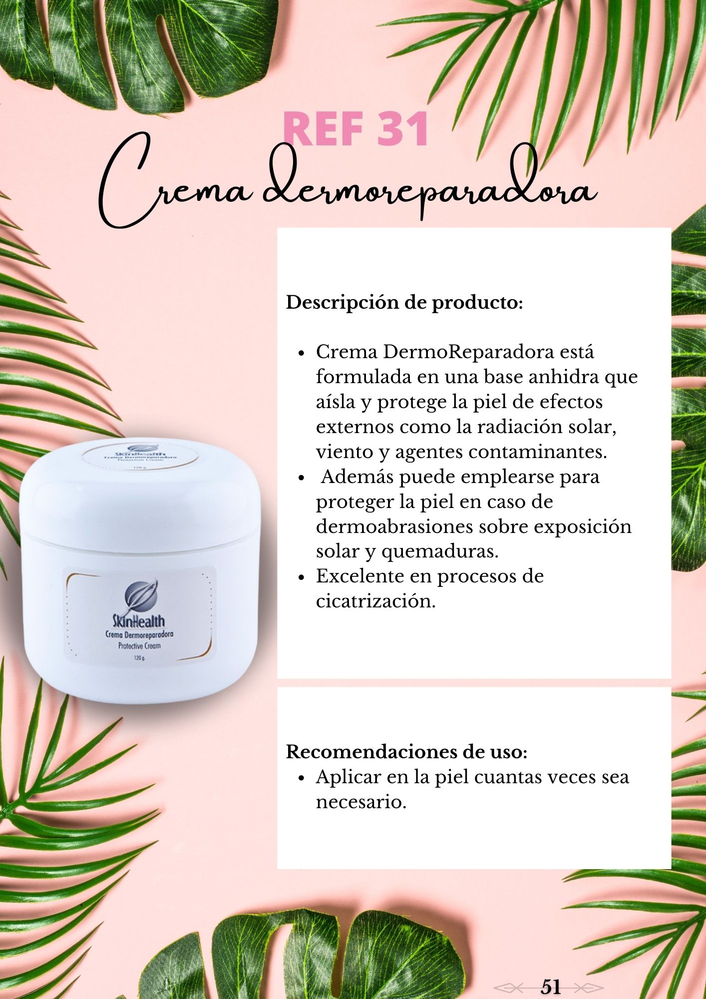Crema dermoreparadora