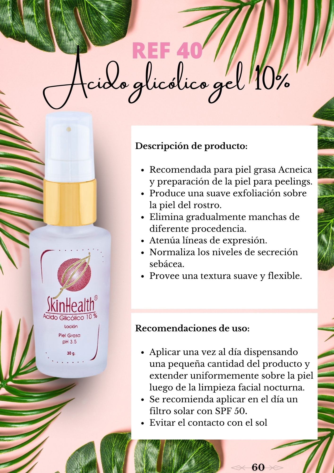Acido glicólico gel 10%