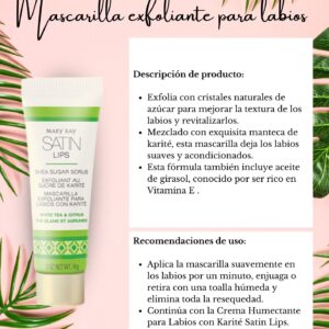 Mascarilla exfoliante para labios