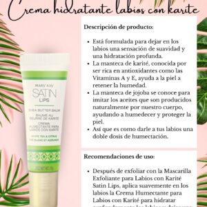Crema hidratante labios con karite